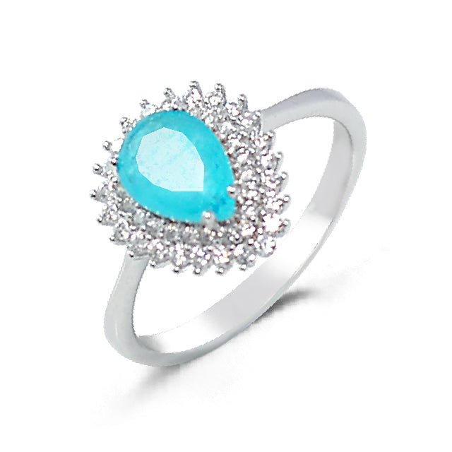 Dolce Mondo Silver Zircon 925 Ring - Sparkle with Sophistication and Elegance