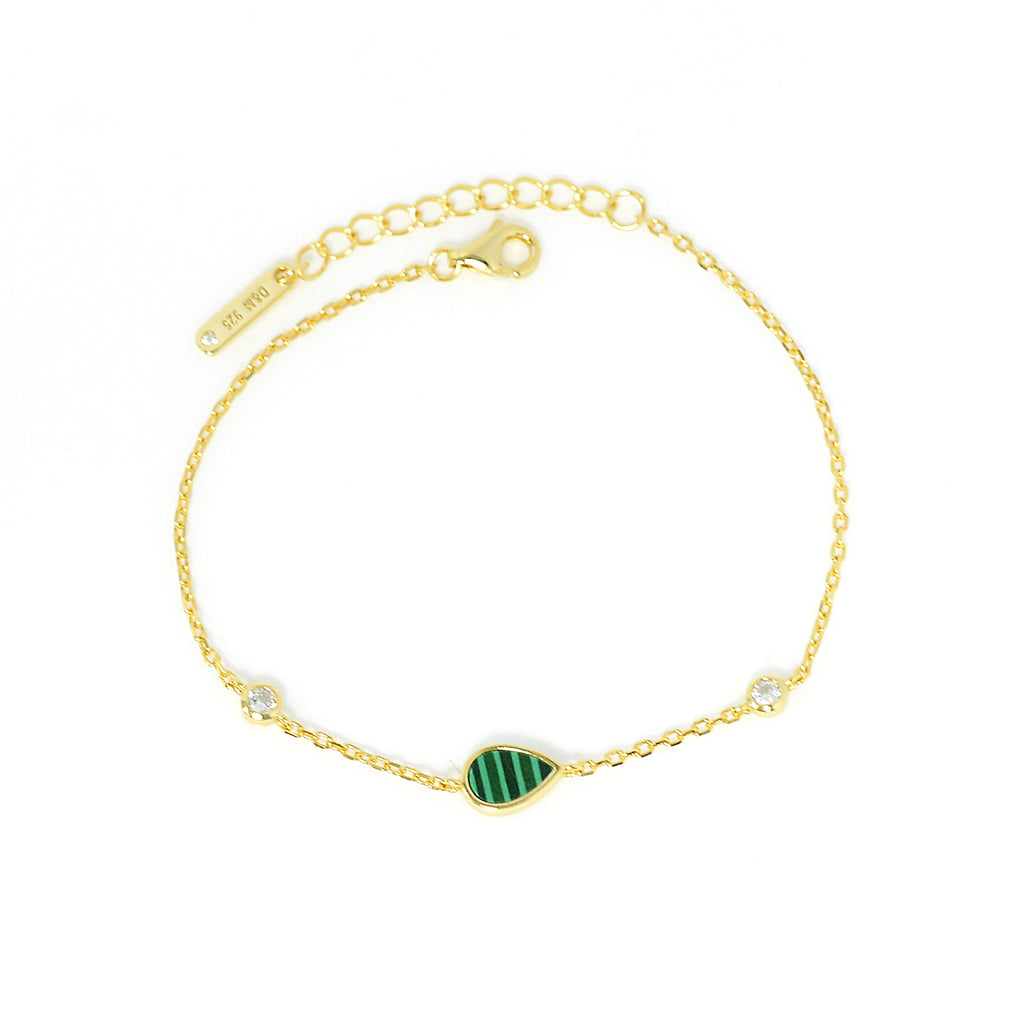 Dolce Mondo Silver Zircon Bracelet For Lady 2223448