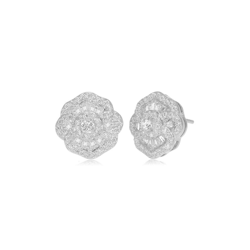 Sparkle Like a Star with Dolce Mondo Lady Silver 925 Earrings