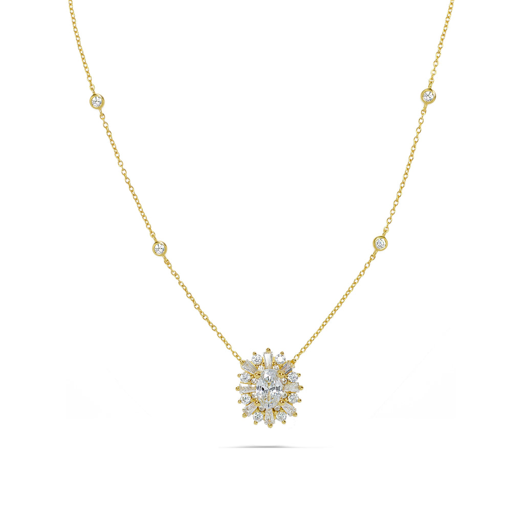 Dolce Mondo 925 Sterling Silver Necklace - Exquisite Craftsmanship & Timeless Elegance