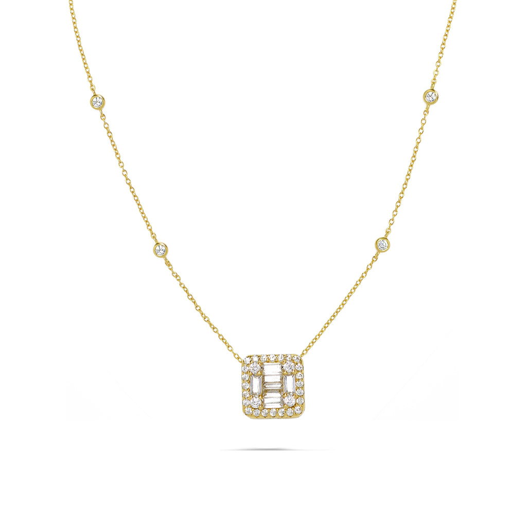 Dolce Mondo 925 Sterling Silver Necklace - Exquisite Craftsmanship & Timeless Elegance