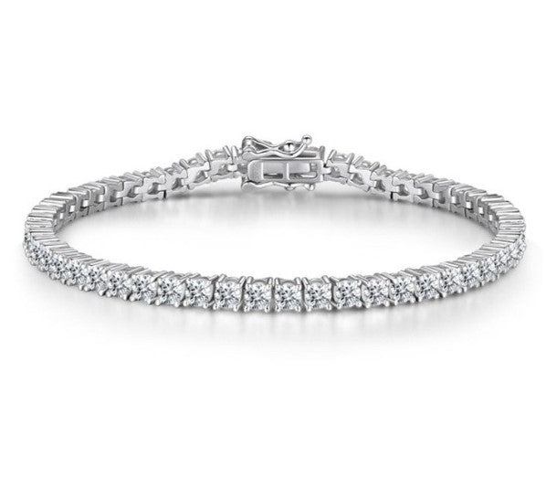 Tennis Bracelets 925 Sterling Silver with cubic zirconia