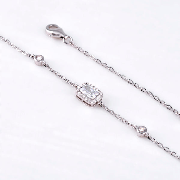 Silver 925 Chain Bracelet